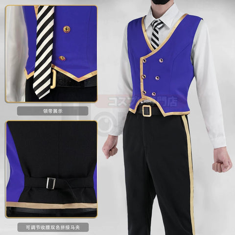 Disney Twisted - Wonderland Dormitory Cosplay Costumes for Heartslabyul Savanaclaw Octavinelle Diasomnia Scarabia Ignihyde - Coscosmos