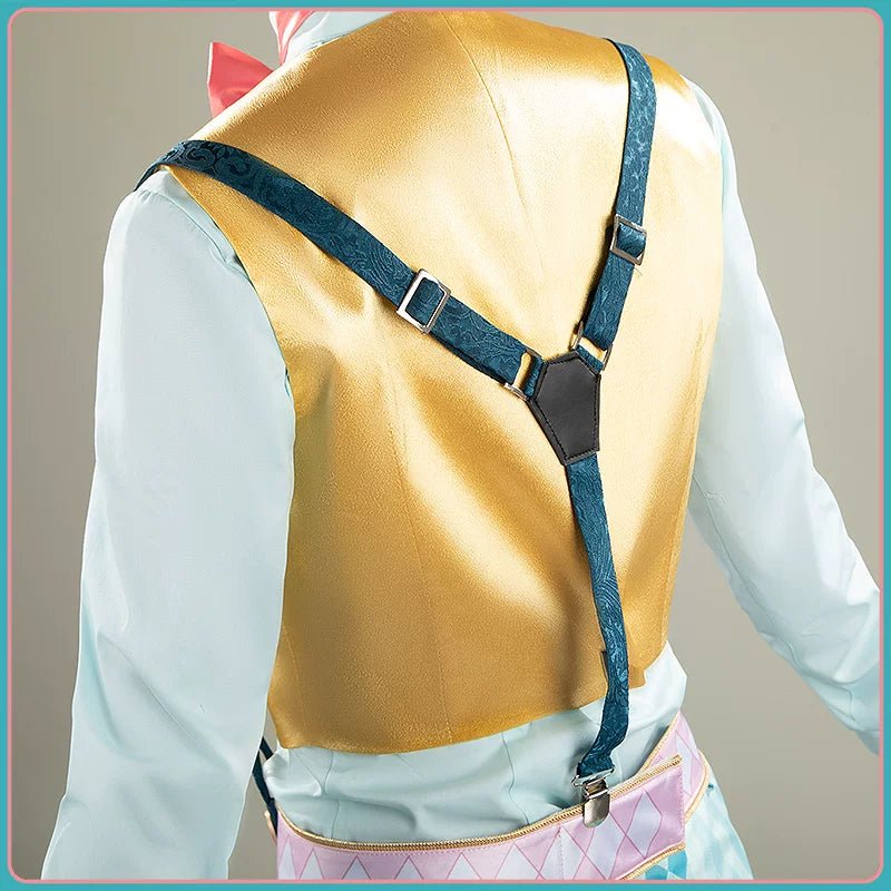 Disney Twisted - Wonderland Floyd Leech White Rabbit Festival Outfit Cosplay Costume - Coscosmos