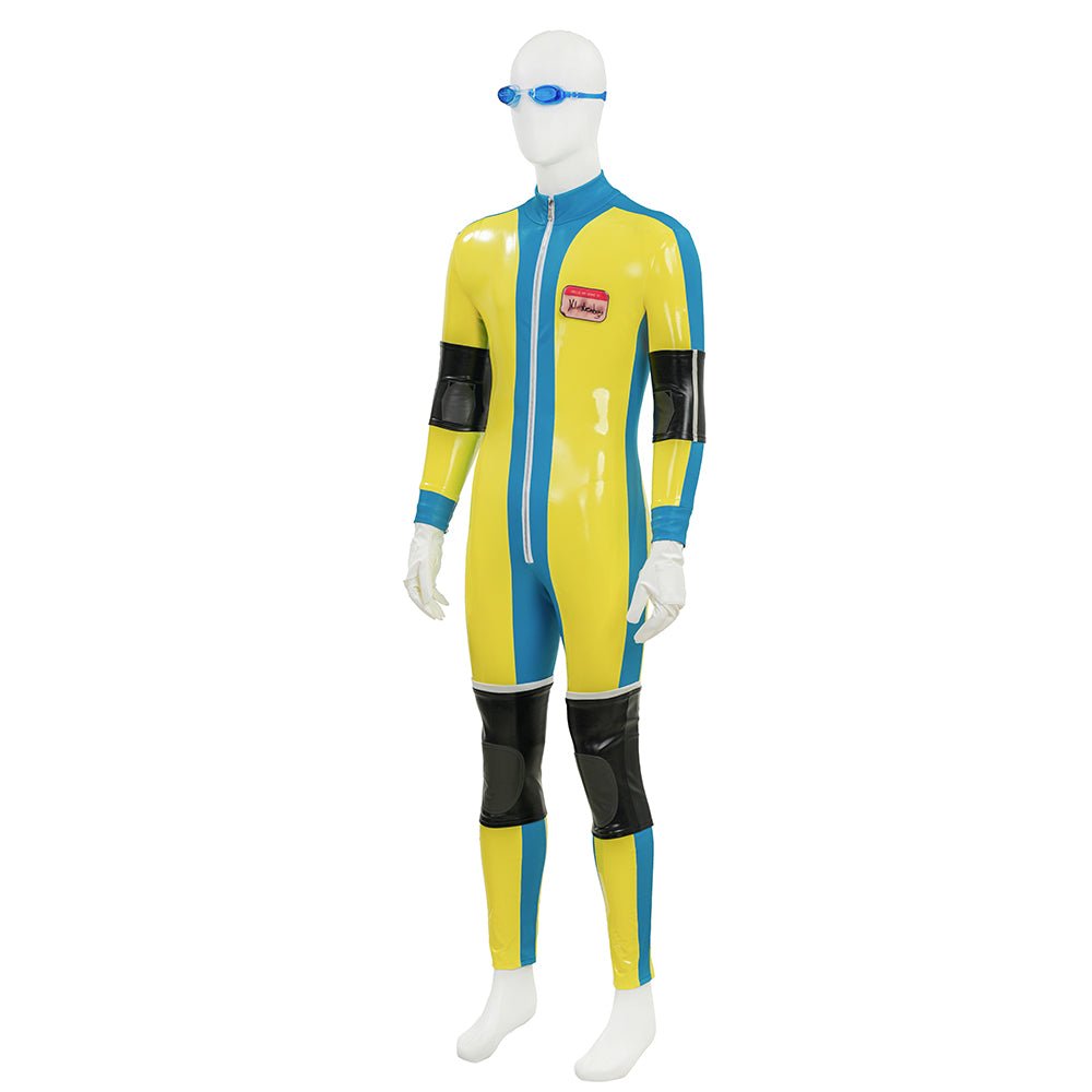 Dispatch Waterboy Activated Skin-Tight Leather Cosplay Costume - Coscosmos