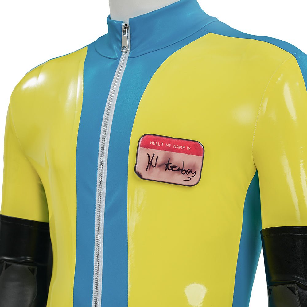 Dispatch Waterboy Activated Skin-Tight Leather Cosplay Costume - Coscosmos
