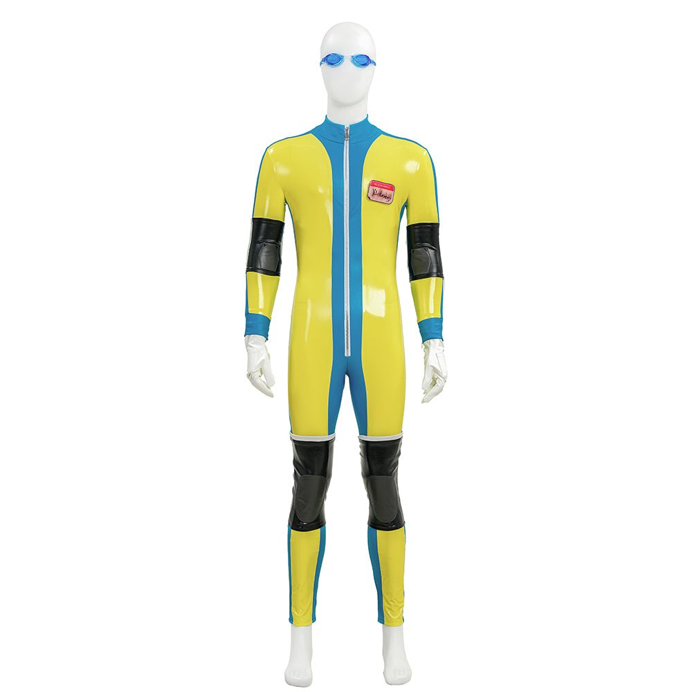 Dispatch Waterboy Activated Skin-Tight Leather Cosplay Costume - Coscosmos