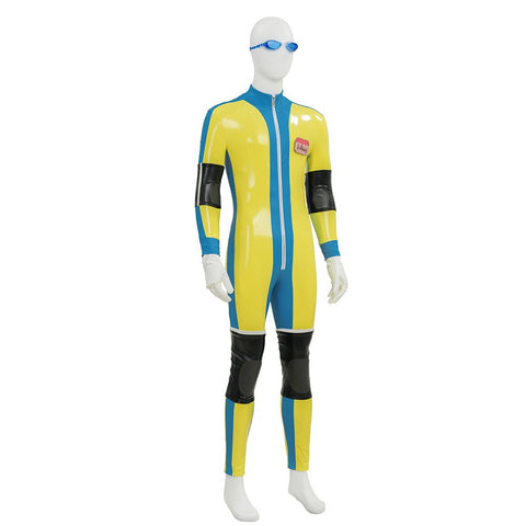 Dispatch Waterboy Activated Skin-Tight Leather Cosplay Costume - Coscosmos