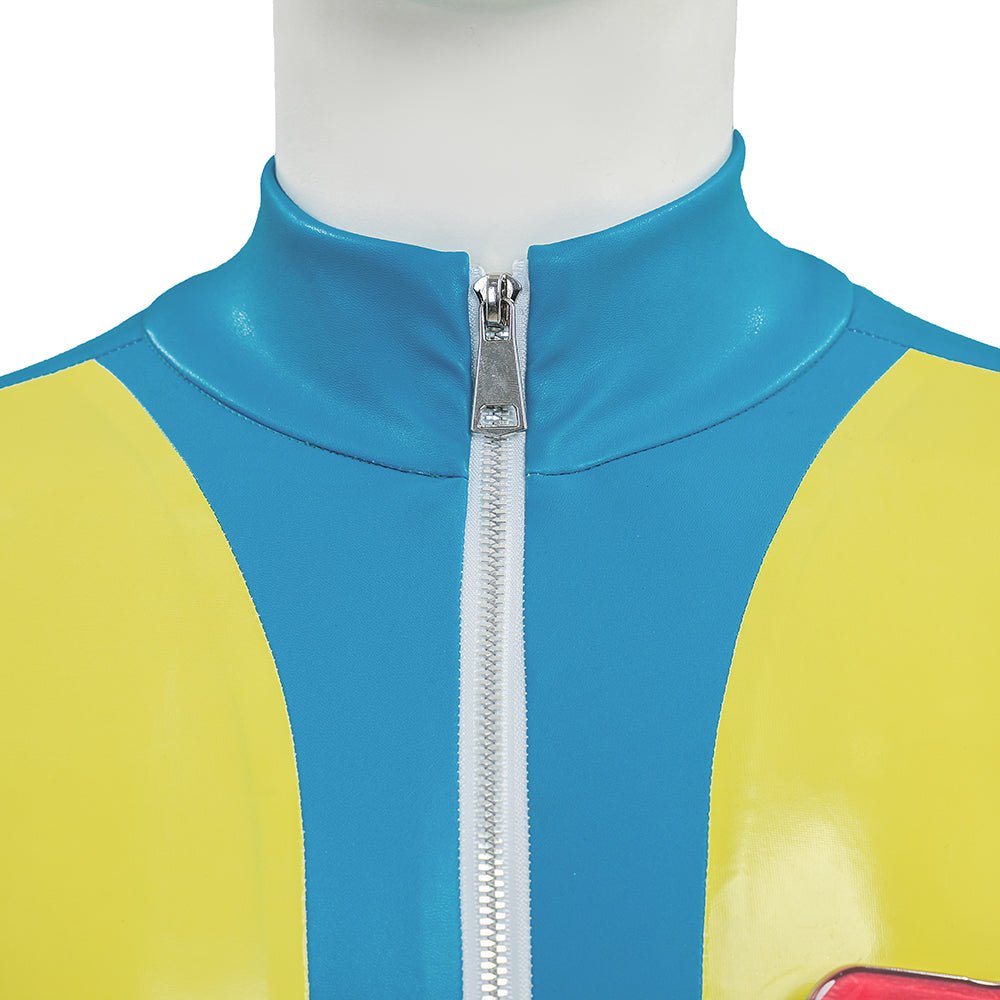 Dispatch Waterboy Activated Skin-Tight Leather Cosplay Costume - Coscosmos