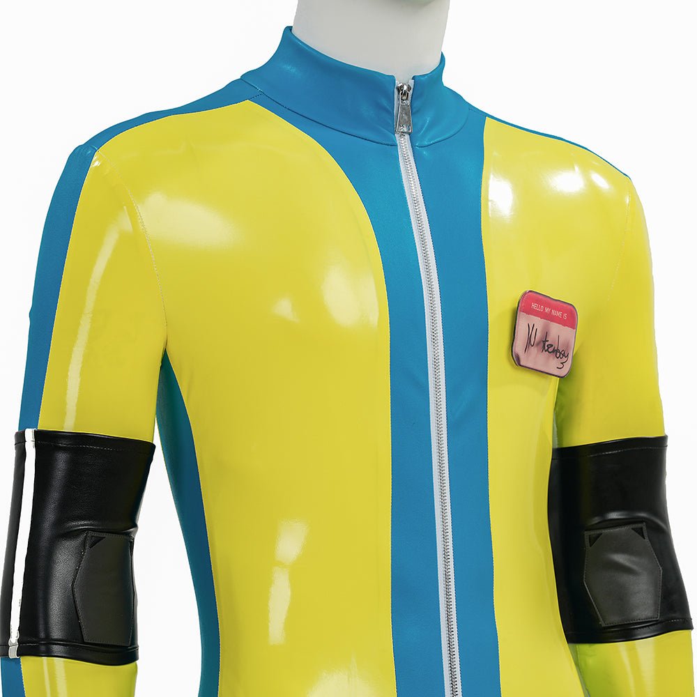 Dispatch Waterboy Activated Skin-Tight Leather Cosplay Costume - Coscosmos