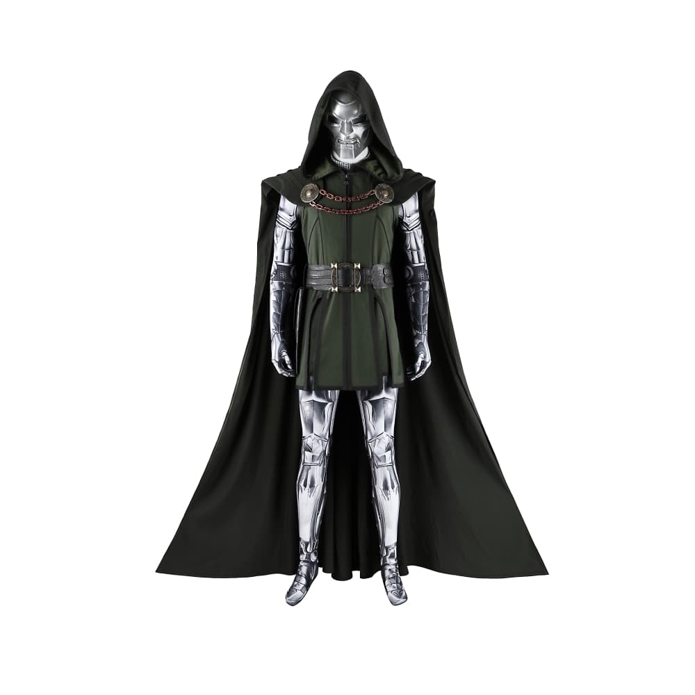 Doctor Doom Cosplay Costume Complete Set - Premium Movie - Quality Replica Outfit - Coscosmos