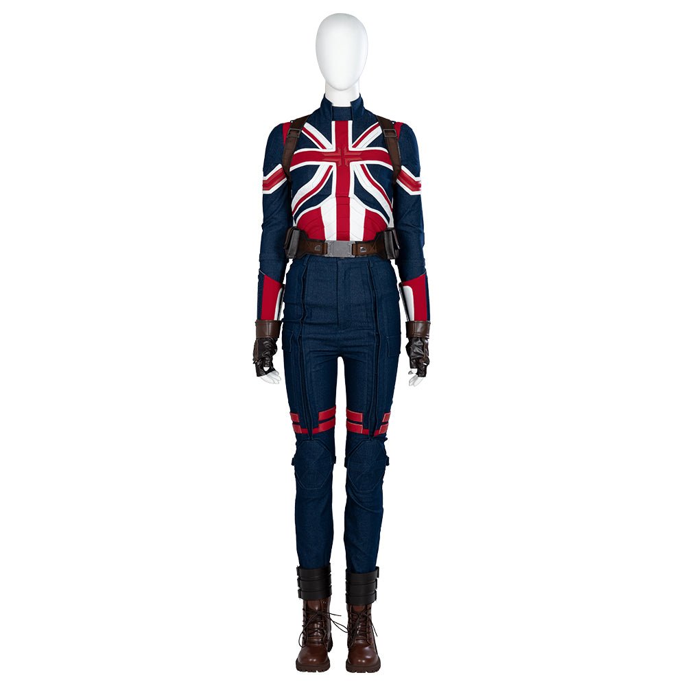 Doctor Strange in the Multiverse of Madness Captain Carter Cosplay Costume - Coscosmos