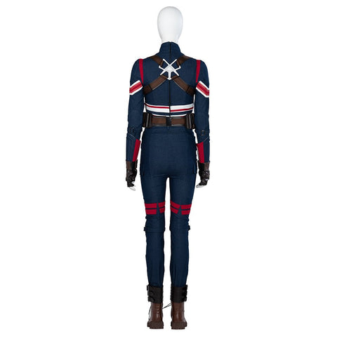 Doctor Strange in the Multiverse of Madness Captain Carter Cosplay Costume - Coscosmos