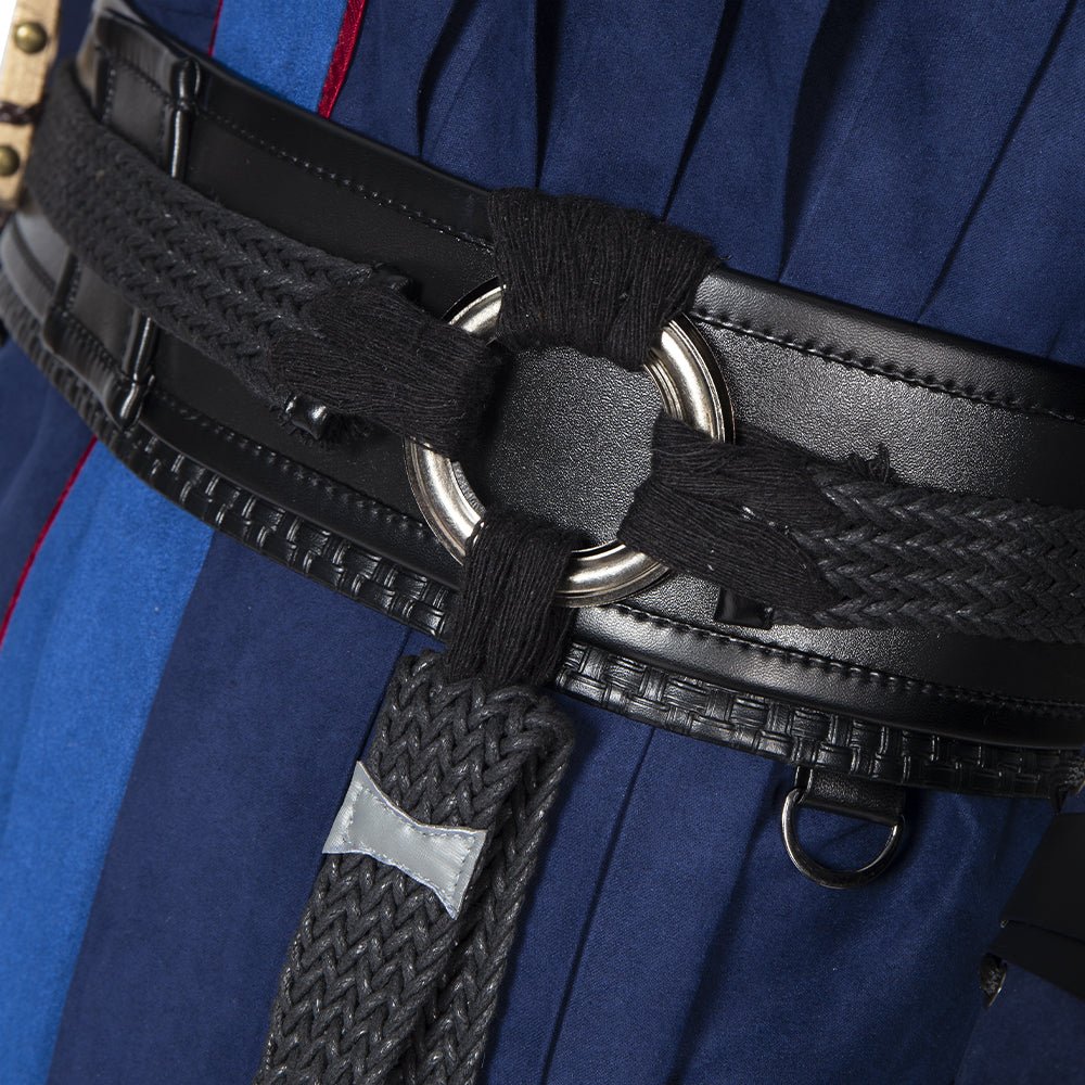 Doctor Strange Multiverse of Madness Deluxe Cosplay Costume Set – Full Cloak of Levitation, Tailored Suit & Accessories for Comic Con - Coscosmos