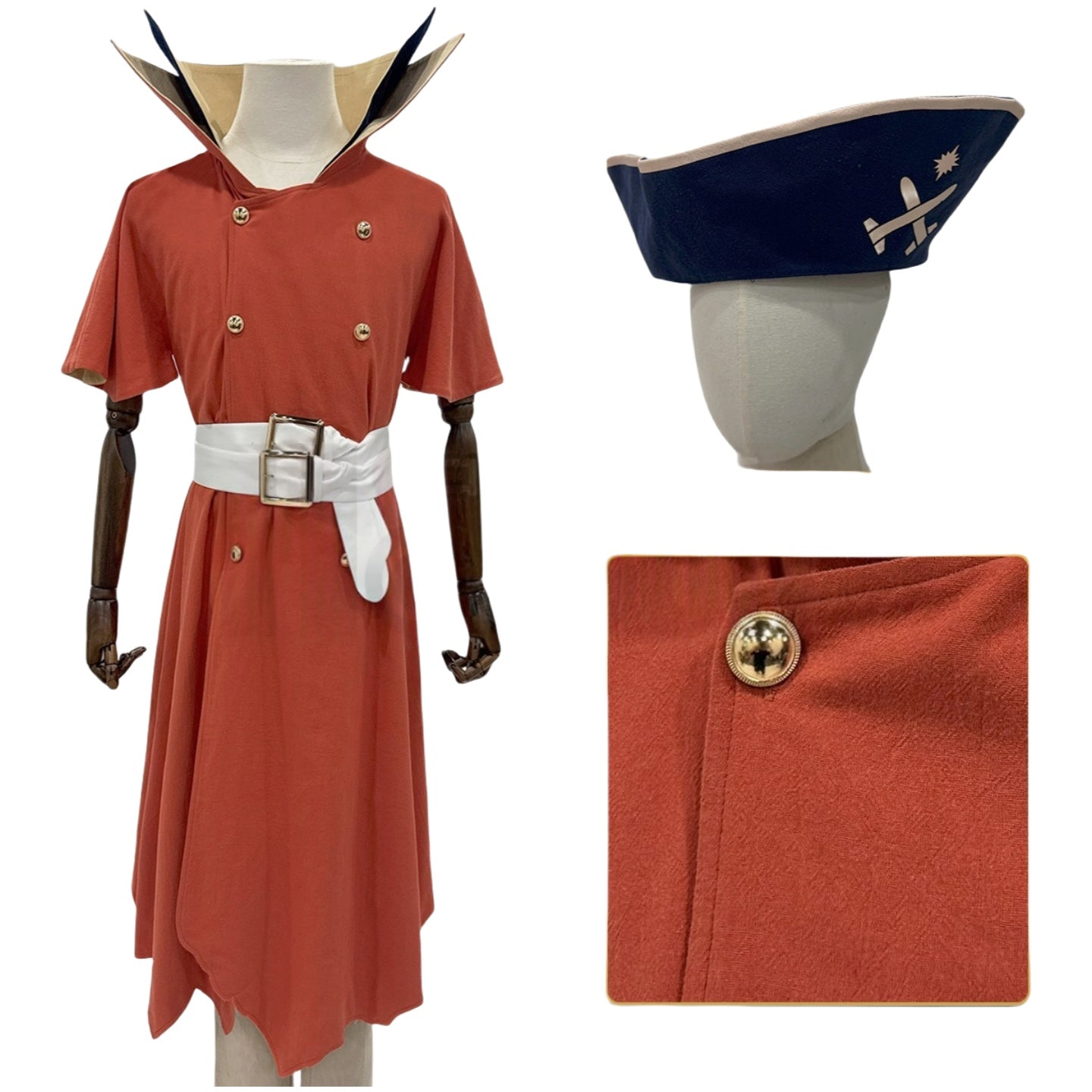Dr. STONE Ryusui Nanami Nautical Genius Cosplay Costume - Anime Cosplay Outfit - Coscosmos