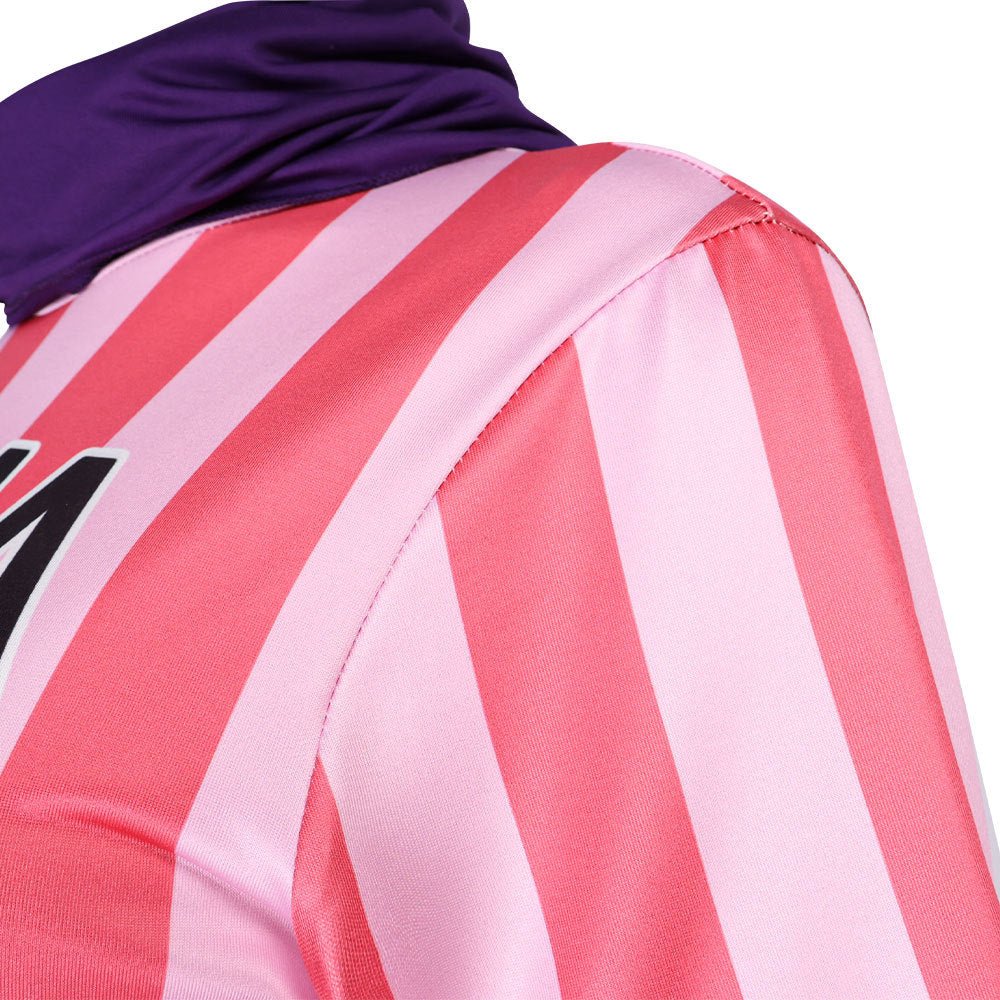 Dragon Ball Bulma Striped Cosplay Dress - Coscosmos