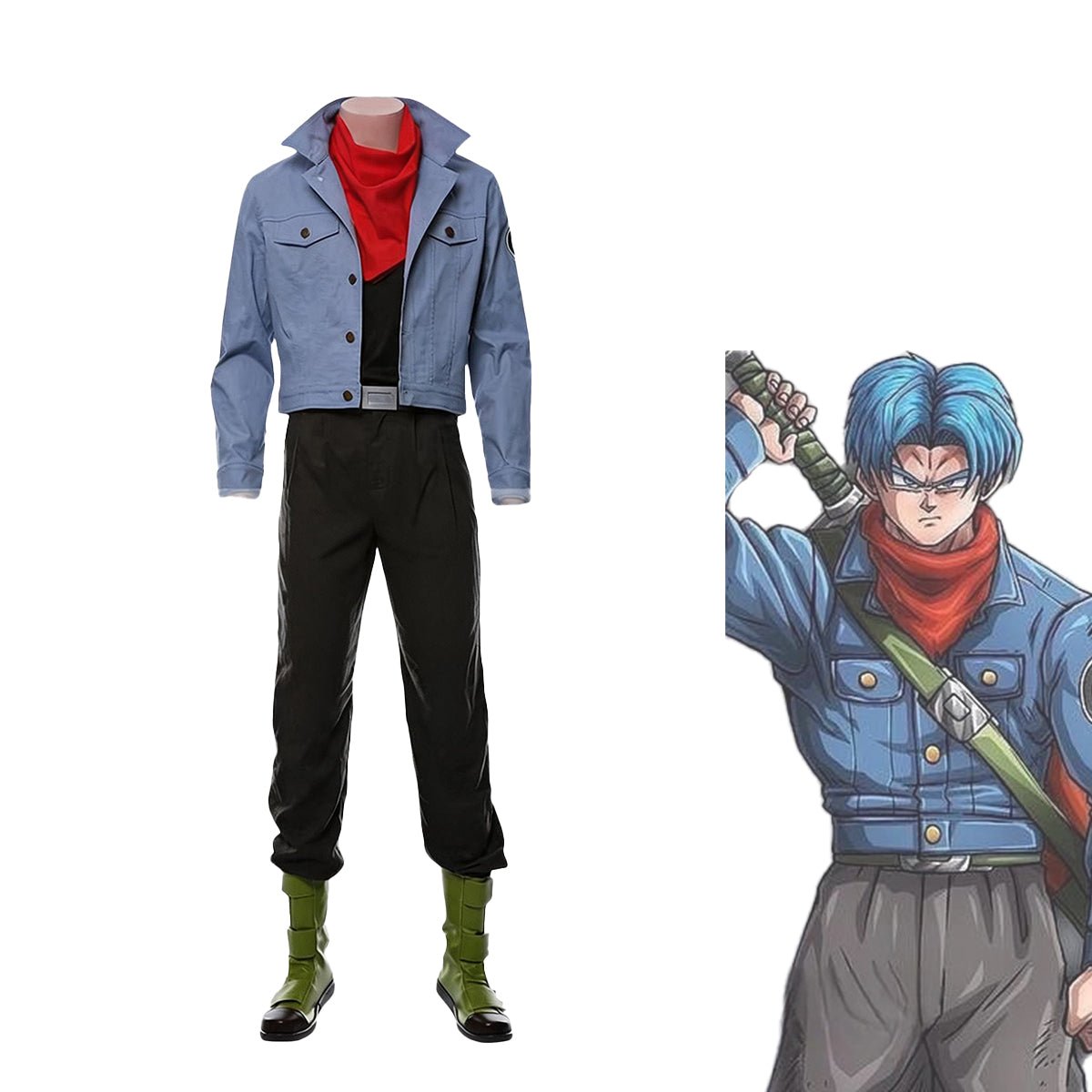 Dragon Ball Super Trunks Cosplay Costume - Coscosmos