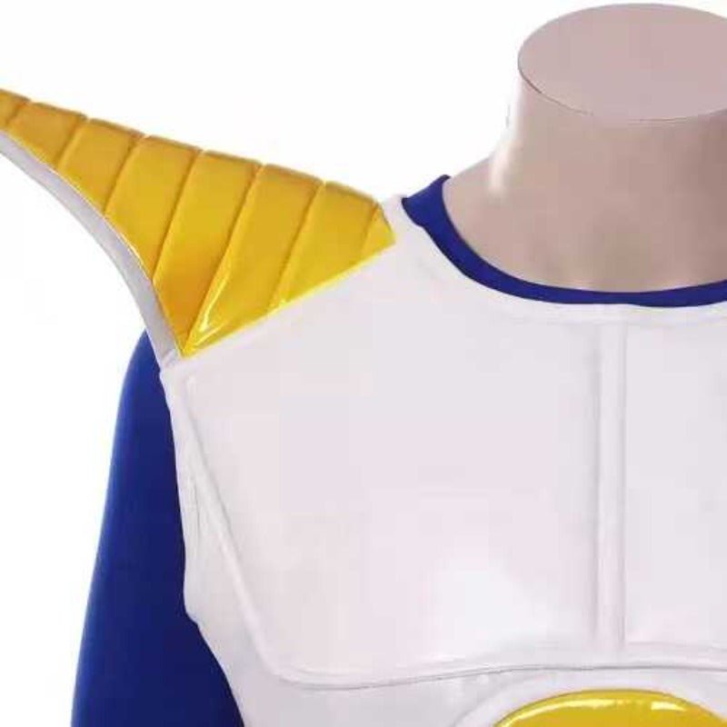 Dragon Ball Vegeta Cosplay Costume Saiyan Battle Suit Anime Cosplay Outfit for Men Adult Performance Costume - Coscosmos