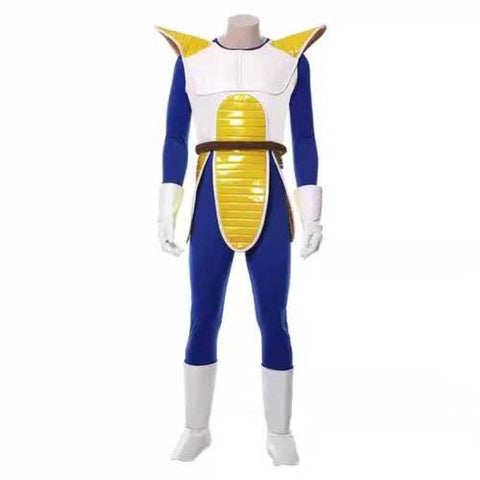 Dragon Ball Vegeta Cosplay Costume Saiyan Battle Suit Anime Cosplay Outfit for Men Adult Performance Costume - Coscosmos
