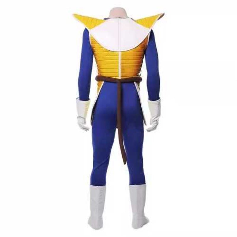 Dragon Ball Vegeta Cosplay Costume Saiyan Battle Suit Anime Cosplay Outfit for Men Adult Performance Costume - Coscosmos
