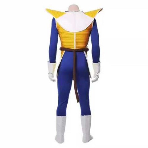 Dragon Ball Vegeta Cosplay Costume Saiyan Battle Suit Anime Cosplay Outfit for Men Adult Performance Costume - Coscosmos