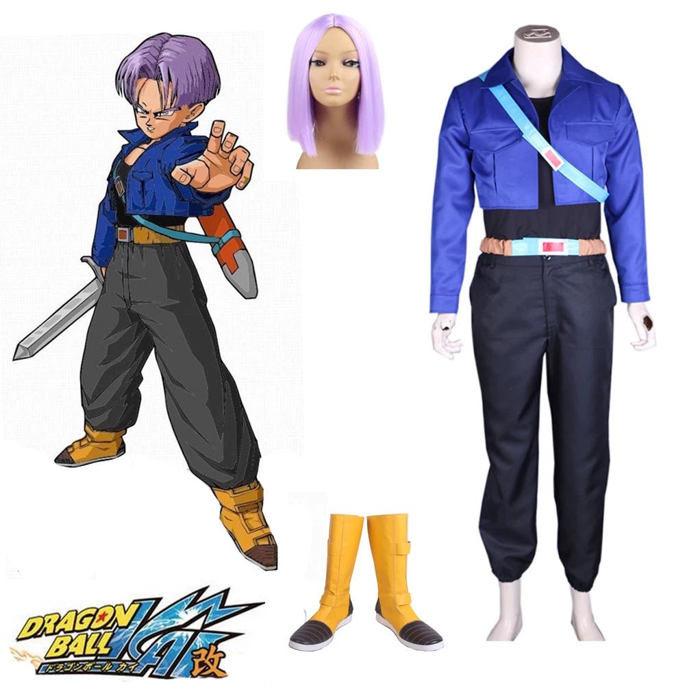 Dragon Ball Z Future Trunks Cosplay Costume - Coscosmos