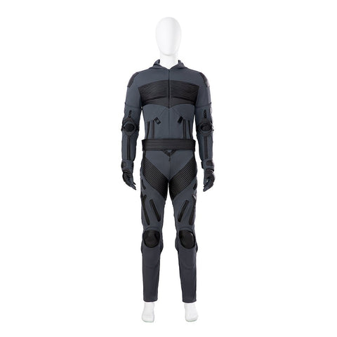 Dune Costume Paul, Chani Atreides Fremen Stillsuit Costume Set with Mask, Shoes - Coscosmos