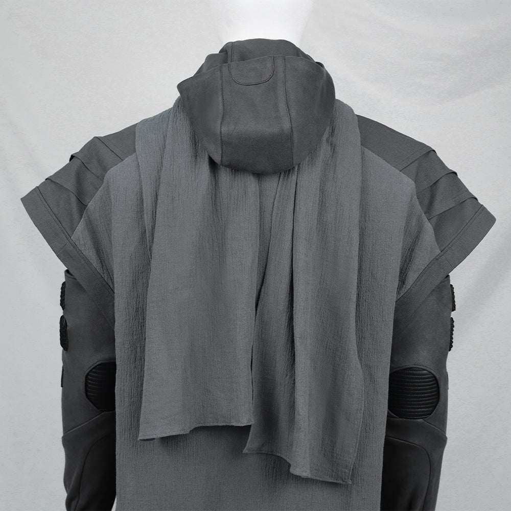 Dune Costume Paul, Chani Atreides Fremen Stillsuit Costume Set with Mask, Shoes - Coscosmos