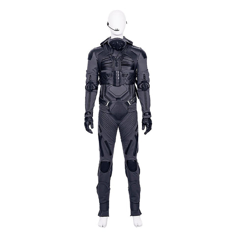 Dune Costume Paul, Chani Atreides Fremen Stillsuit Costume Set with Mask, Shoes - Coscosmos