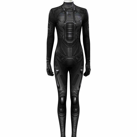 Dune Costume Paul, Chani Atreides Fremen Stillsuit Costume Set with Mask, Shoes - Coscosmos