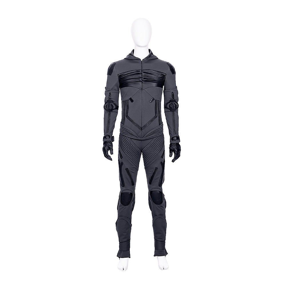 Dune Costume Paul, Chani Atreides Fremen Stillsuit Costume Set with Mask, Shoes - Coscosmos