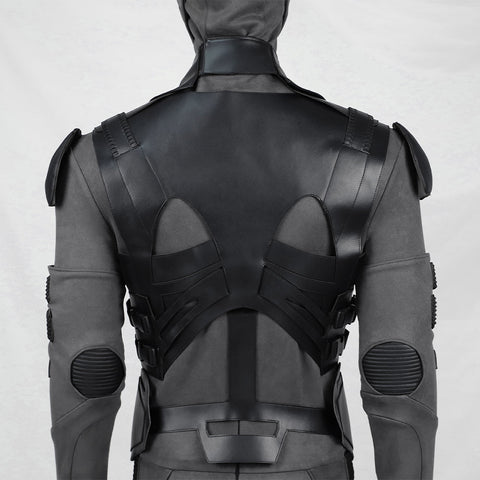 Dune Costume Paul, Chani Atreides Fremen Stillsuit Costume Set with Mask, Shoes - Coscosmos
