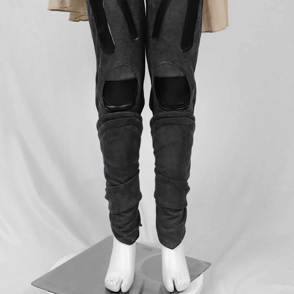 Dune Costume Paul, Chani Atreides Fremen Stillsuit Costume Set with Mask, Shoes - Coscosmos