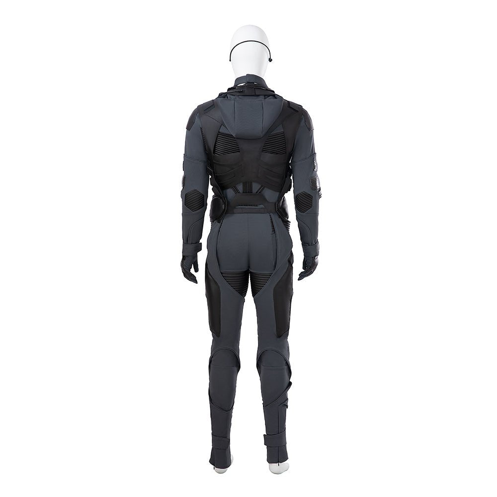 Dune Costume Paul, Chani Atreides Fremen Stillsuit Costume Set with Mask, Shoes - Coscosmos