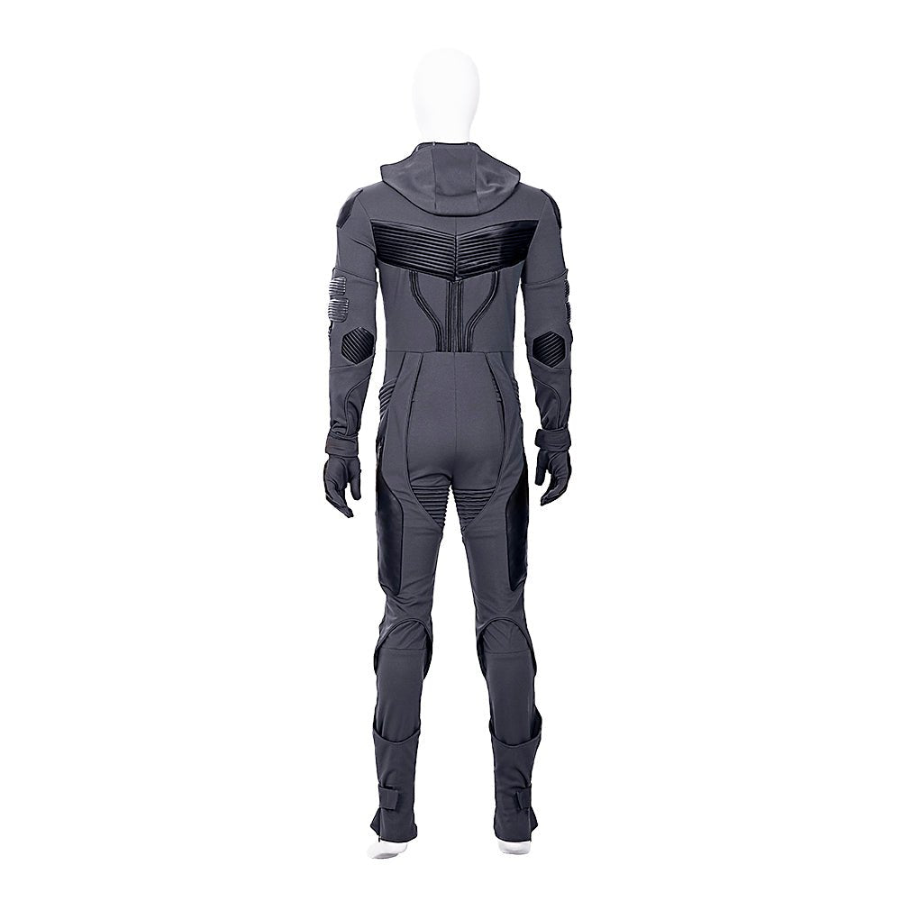 Dune Costume Paul, Chani Atreides Fremen Stillsuit Costume Set with Mask, Shoes - Coscosmos