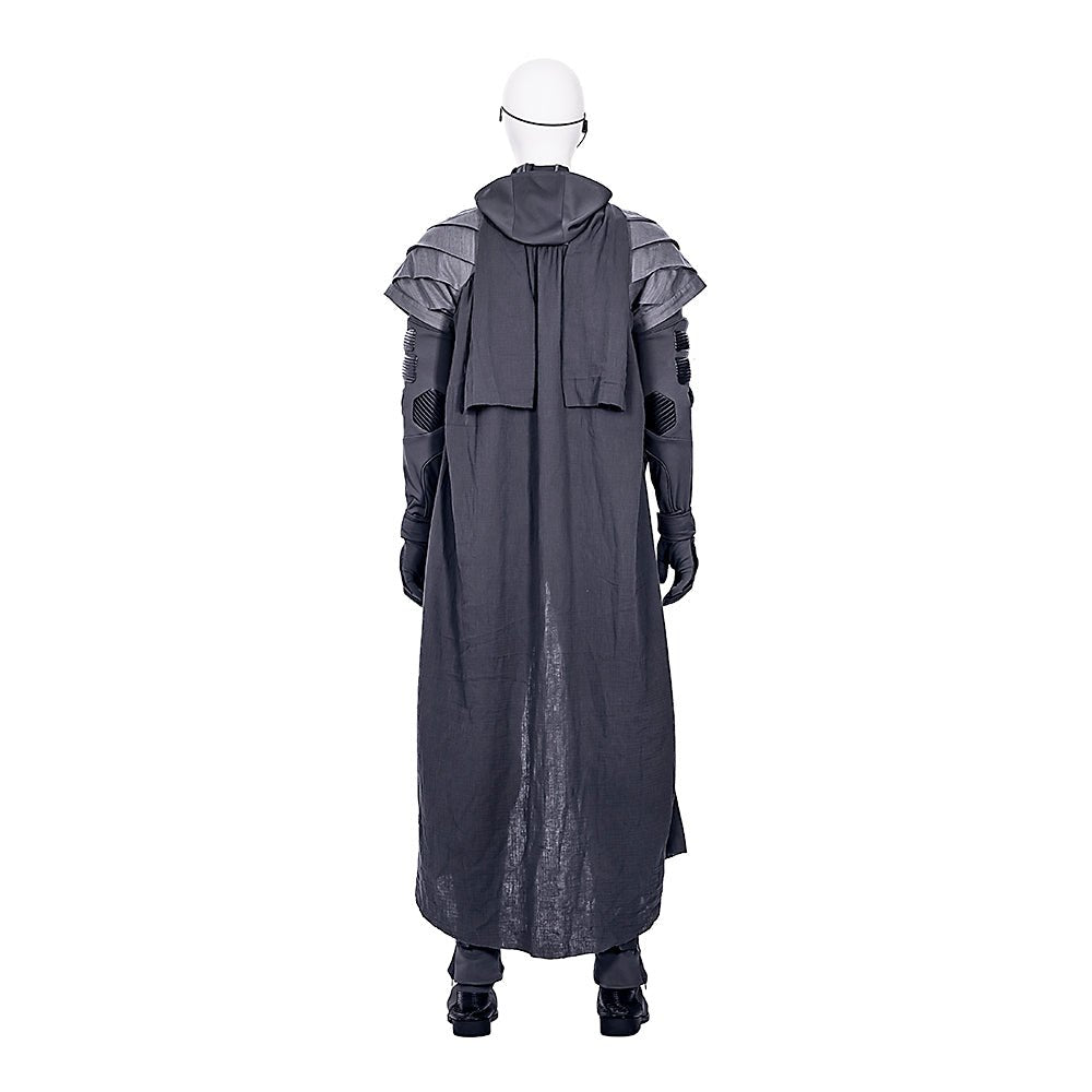 Dune Costume Paul, Chani Atreides Fremen Stillsuit Costume Set with Mask, Shoes - Coscosmos
