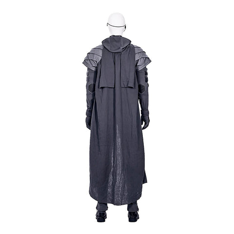 Dune Costume Paul, Chani Atreides Fremen Stillsuit Costume Set with Mask, Shoes - Coscosmos