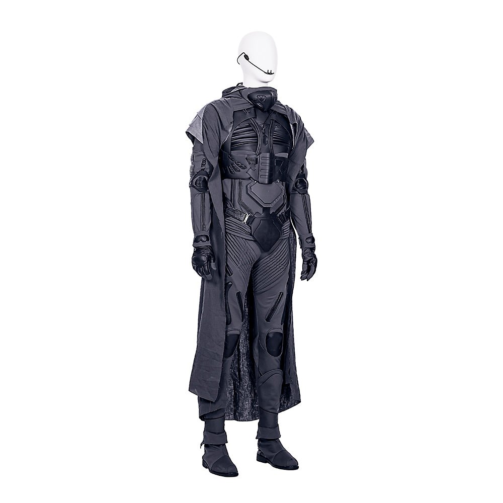 Dune Costume Paul, Chani Atreides Fremen Stillsuit Costume Set with Mask, Shoes - Coscosmos
