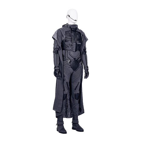 Dune Costume Paul, Chani Atreides Fremen Stillsuit Costume Set with Mask, Shoes - Coscosmos
