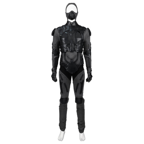 Dune Costume Paul, Chani Atreides Fremen Stillsuit Costume Set with Mask, Shoes - Coscosmos