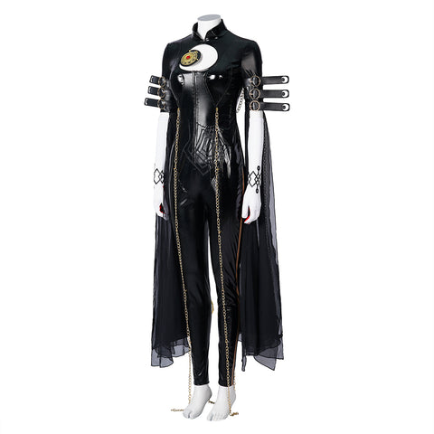 Bayonetta Cosplay Costume Bodysuit Cosplay Tights Women Party Suit Dress Uniform