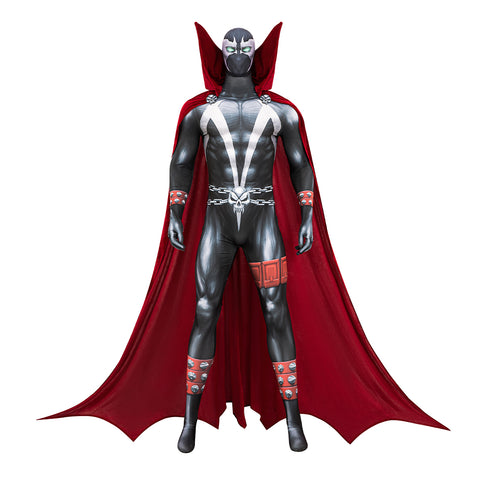 Spawn Halloween Cosplay Al Simmons Bodysuit Costume Set