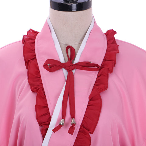 Demon Slayer Kanroji Mitsuri Cosplay Costume - Japanese Kimono Lolita Dress