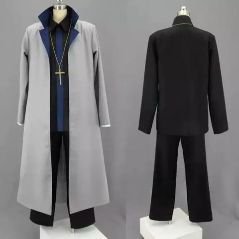 Hellsing Alexander Anderson Priest Cosplay Costume