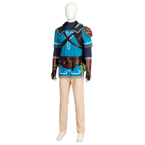 Link Cosplay Costume - Tears of the Kingdom Game Outfit for Men"