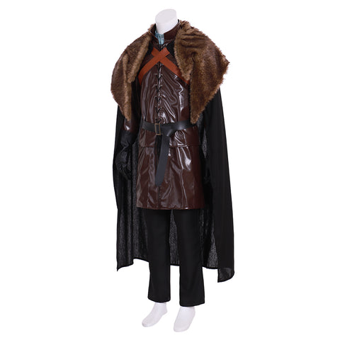 Men's Northern King Halloween Costume | Adult Renaissance Attire | Regal Medieval Outfit for Cosplay and Themed Events