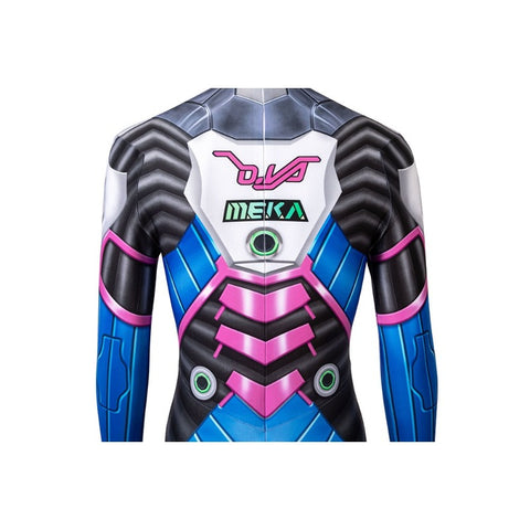 Overwatch D.Va Digital Printed Cosplay Costume - Full Outfit for Fans