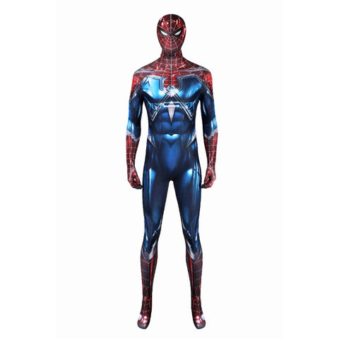 Spiderman The Resilient Suit Printed Cosplay Costume – Spider-man Halloween Suit