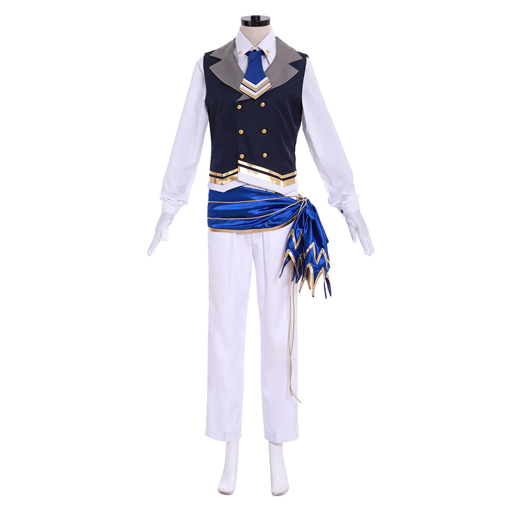 Ensemble Stars Holy Knight of the Golden Lion Leo Tsukinaga Bloomed Cosplay Costume