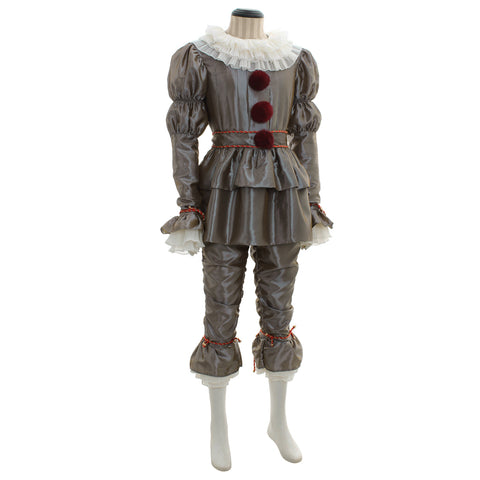 Pennywise The Dancing Clown Cosplay Costume - Movie It Chapter Two Stephen King Horror Fancy Dress for Adults