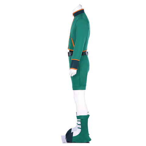 Hunter x Hunter Gon Freecss Cosplay Costume Green Suit Outfit