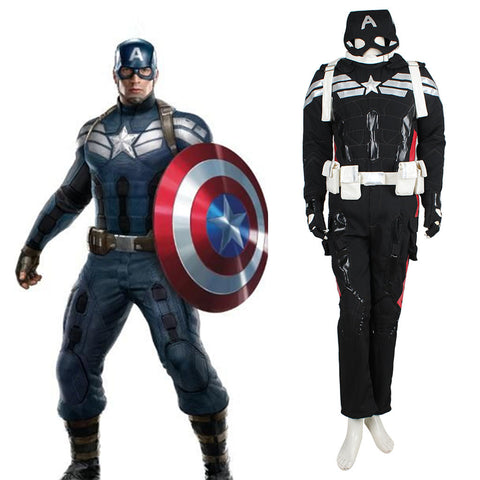 Captain America Cosplay Costume New