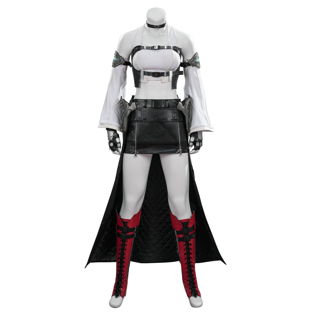 Final Fantasy VII Tifa Lockhart Black Mage Cosplay Costume