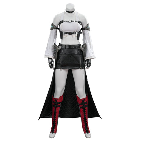 Final Fantasy VII Tifa Lockhart Black Mage Cosplay Costume