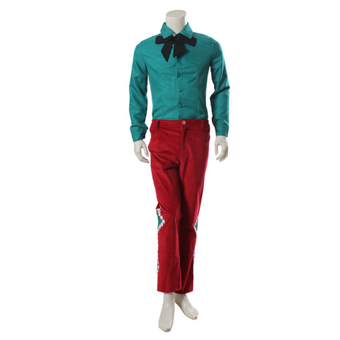 Christmas Red Uniform Men's Movie Cosplay Costume | Custom-Made Santa-Inspired Holiday Outfit for Cosplay & Events