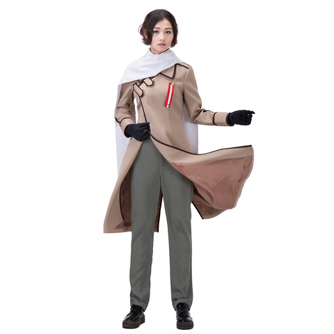 Ivan Braginski Axis Powers Hetalia Gray Cotton Coat